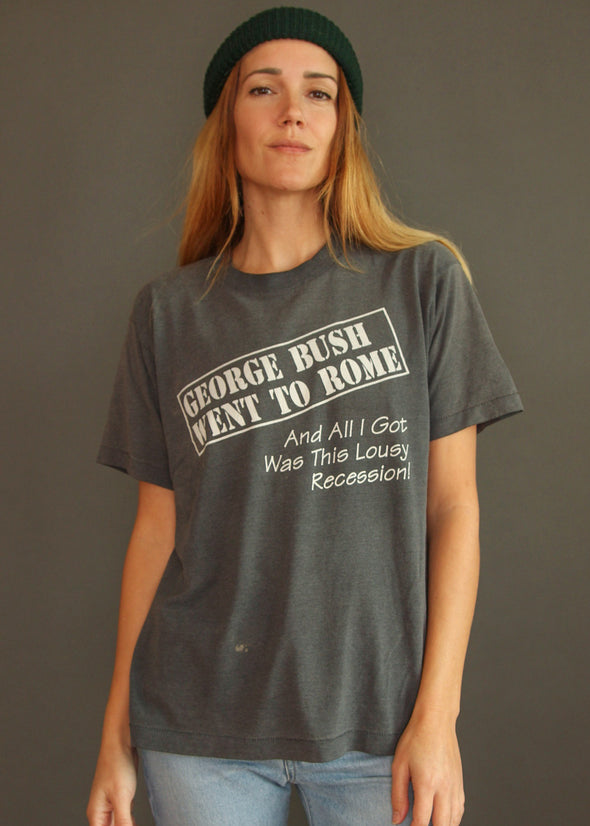 Vintage 1991 George Bush DNC Funny Tee