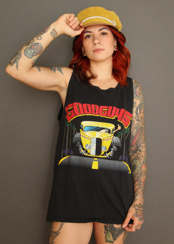 Vintage 90s Goodguys Hot Rod Tank