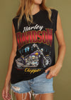 Vintage 1988 Harley Chopper Muscle Tank
