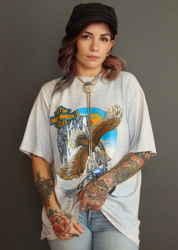 Vintage 1995 Harley Eagle Tee