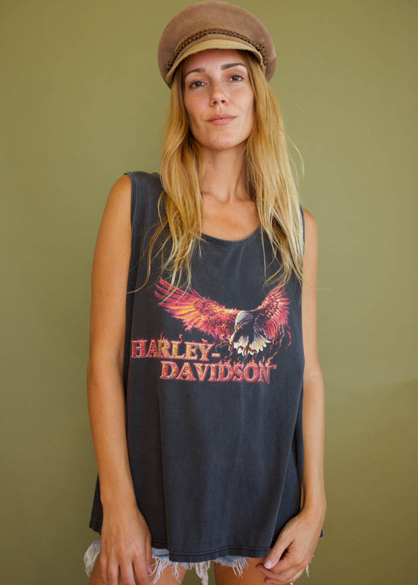 Vintage Harley Eagle Tank
