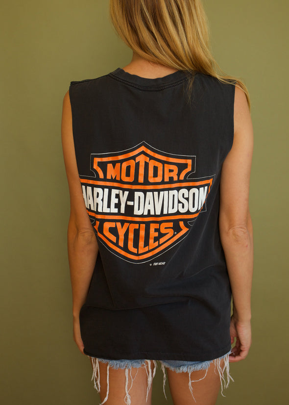 Vintage 90s Harley Eagle Tank