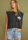 Vintage Harley Mexico Cropped Tank