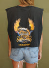 Vintage Harley Mexico Cropped Tank