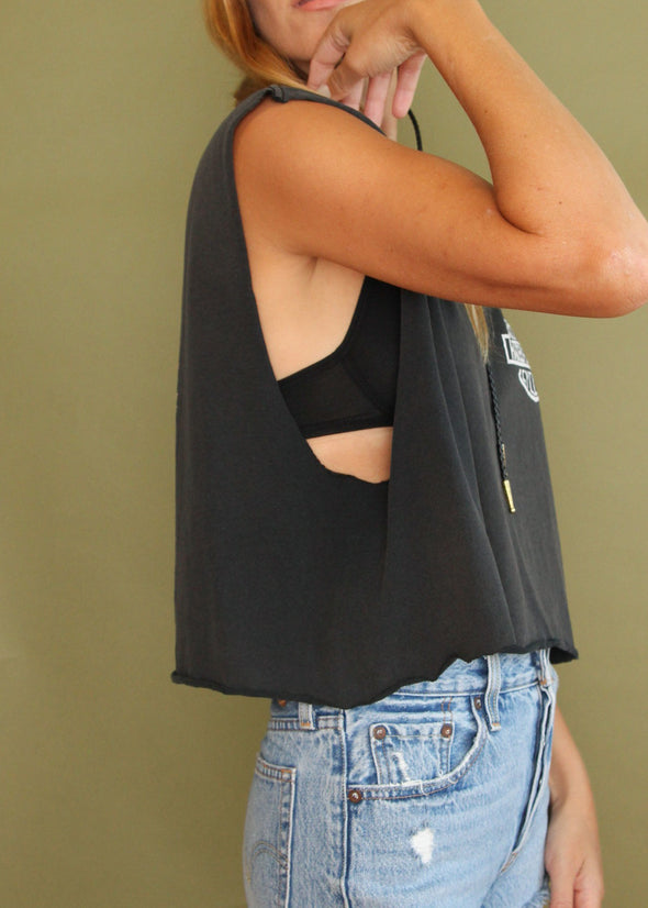 Vintage Harley Mexico Cropped Tank