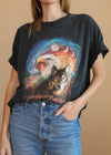 Vintage Y2K Harley-Davidson Wolf/Eagle Tee