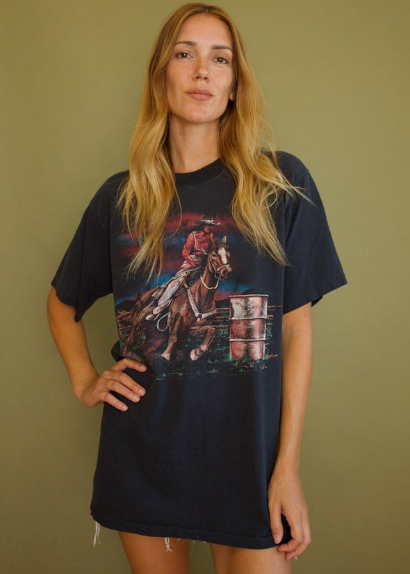 Vintage 90s Cowboy Tee