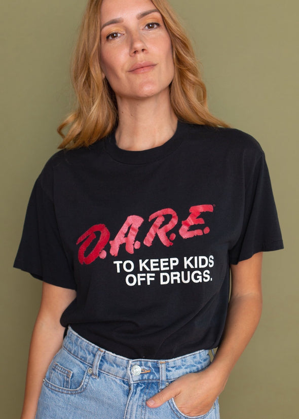 Vintage 90s Thin D.A.R.E. Tee
