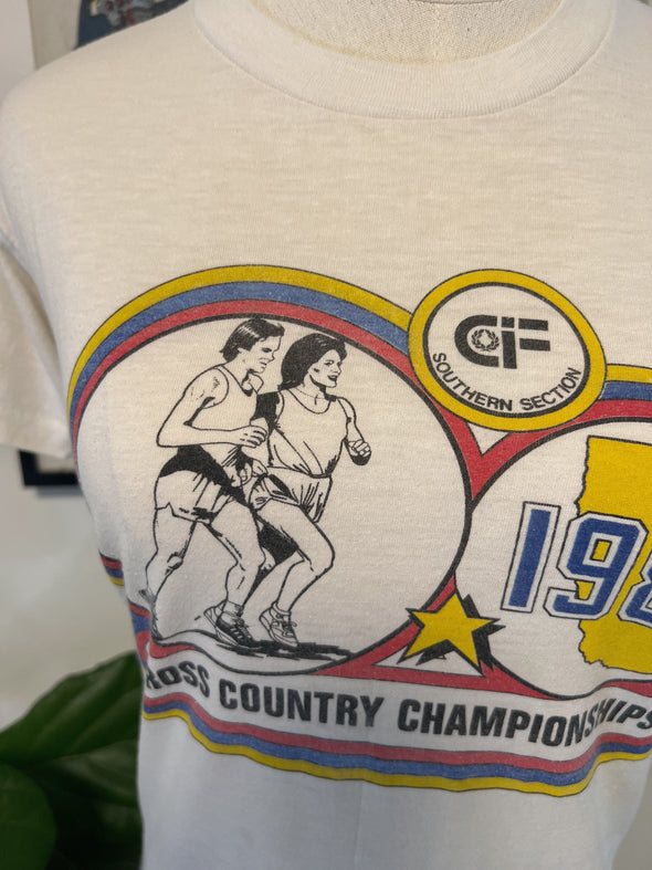 Vintage 1981 Cross Country Tee