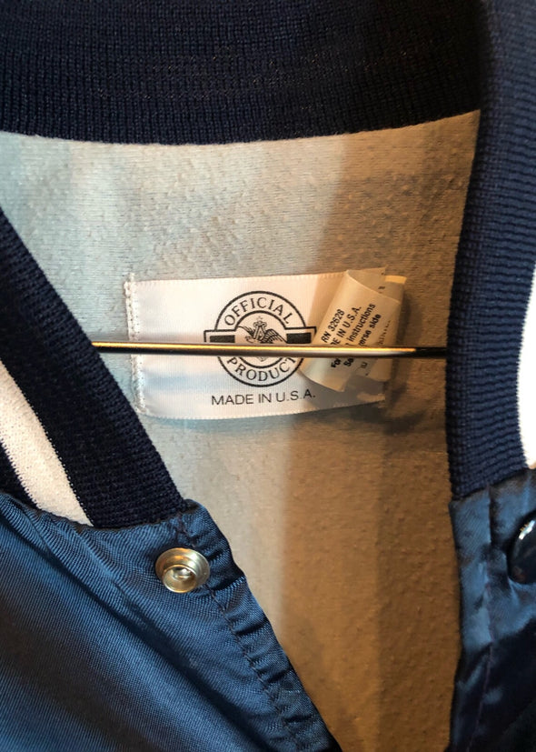 Vintage Bud Light Satin Bomber Jacket