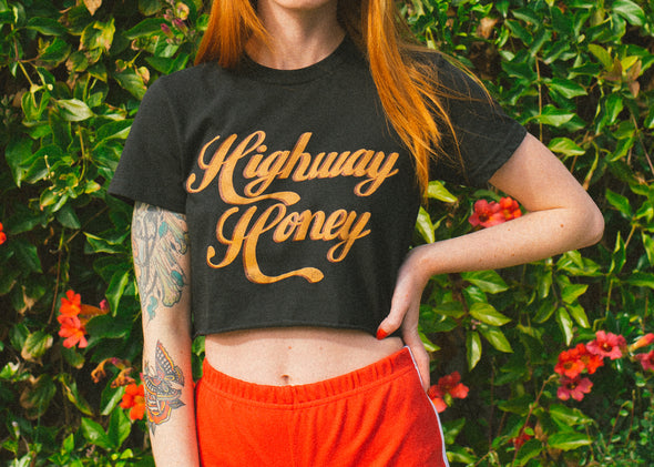 Highway Honey Cropped Tee