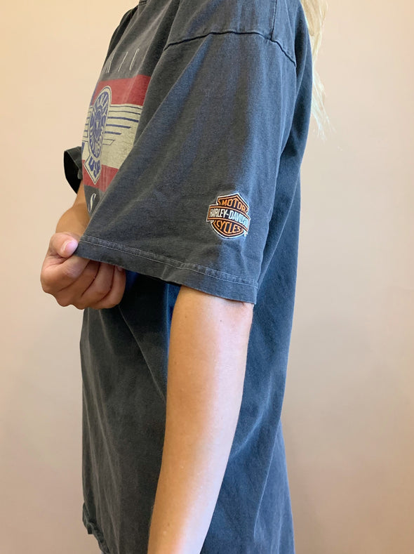 Vintage 1996 Faded USA Harley-Davidson Tee
