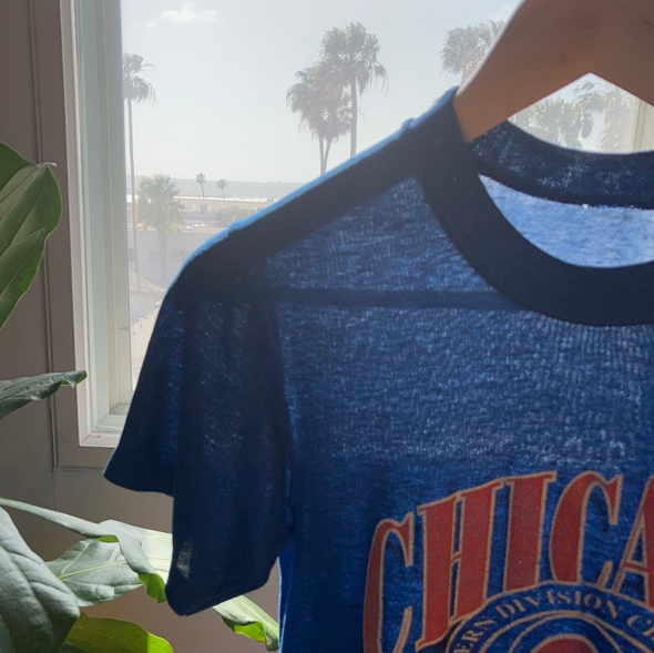 Vintage Paper Thin 1989 Chicago Tee