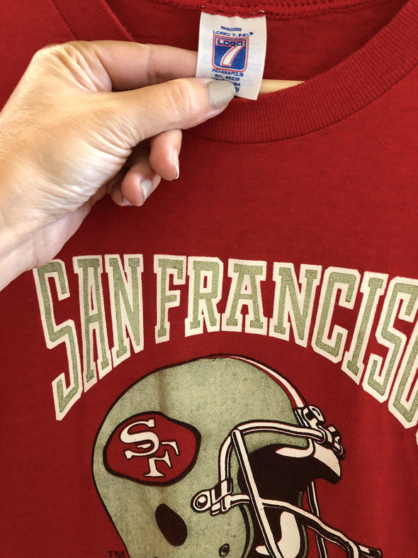 Vintage 1980s San Francisco 49ers Red Tee