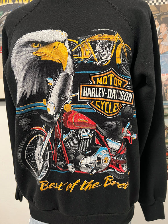 Vintage 1988 Harley Best of the Breed Sweatshirt