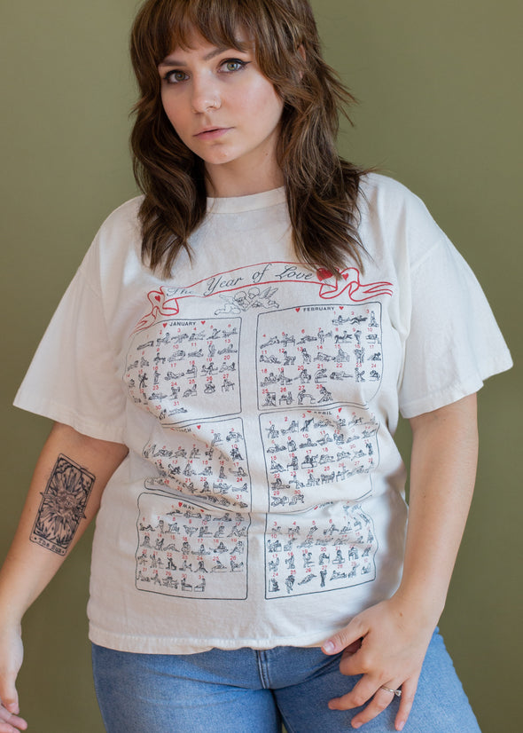 Vintage 90s Year of Love Tee