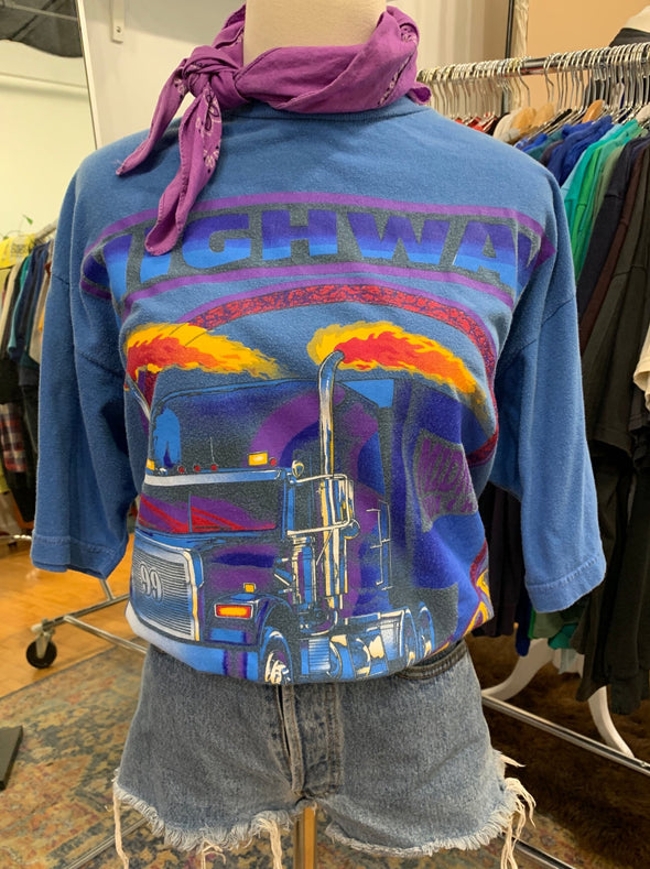 Vintage 90's Highway Phantom Trucking Tee