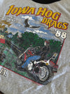 Vintage 1988 Iowa Hog Drags Ringer