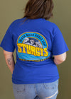 Vintage 1997 Sturgis Blue Tee