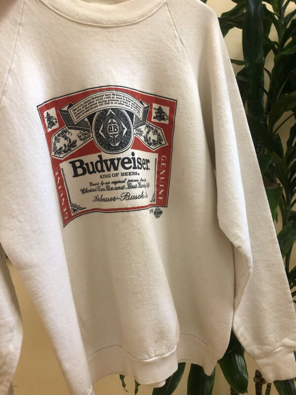 Vintage 90s Budweiser Sweatshirt