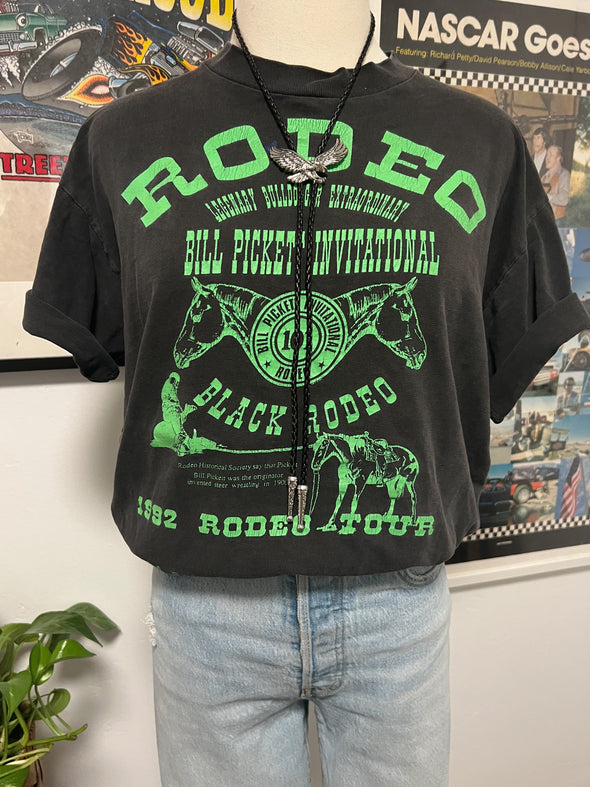 Vintage 1992 Bill Pickett Rodeo Tour Tee