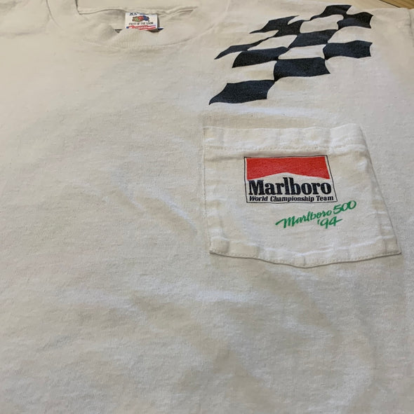 Vintage 1994 Marlboro 500 Racing Pocket Tee