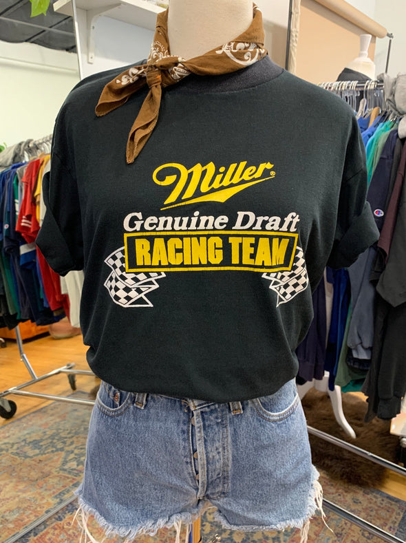 Vintage 1980's Miller Genuine Draft Racing Team