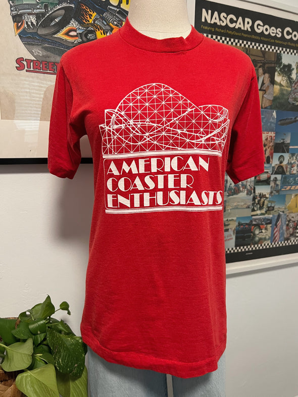 Vintage 90's Coaster Enthusiasts Tee