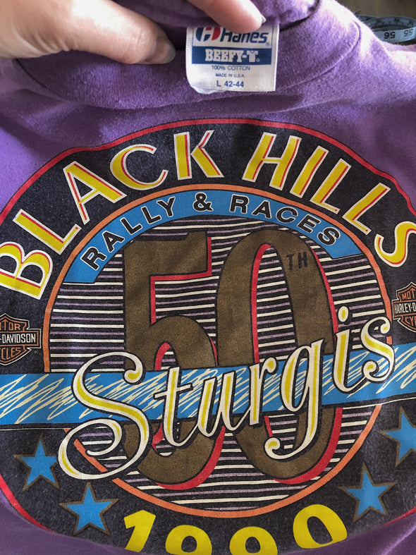 Vintage 1990 Harley Sturgis Tee