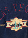 Vintage 90s Las Vegas Mock Neck Embroidered Tee