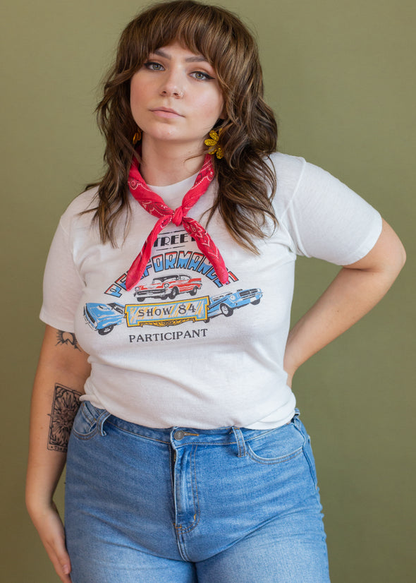 Vintage 1984 Street Performance Car Show Tee