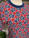 Rare Vintage 1970s/80s PBR All Over Print Ringer