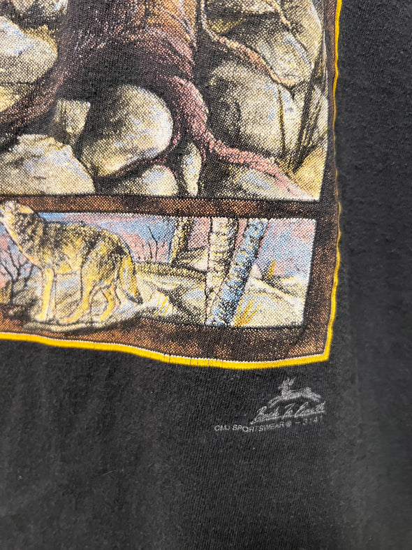 Vintage 90’s CMJ Wolf Tee