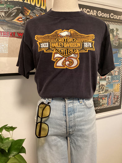 Rare Vintage 1978 Harley Tee