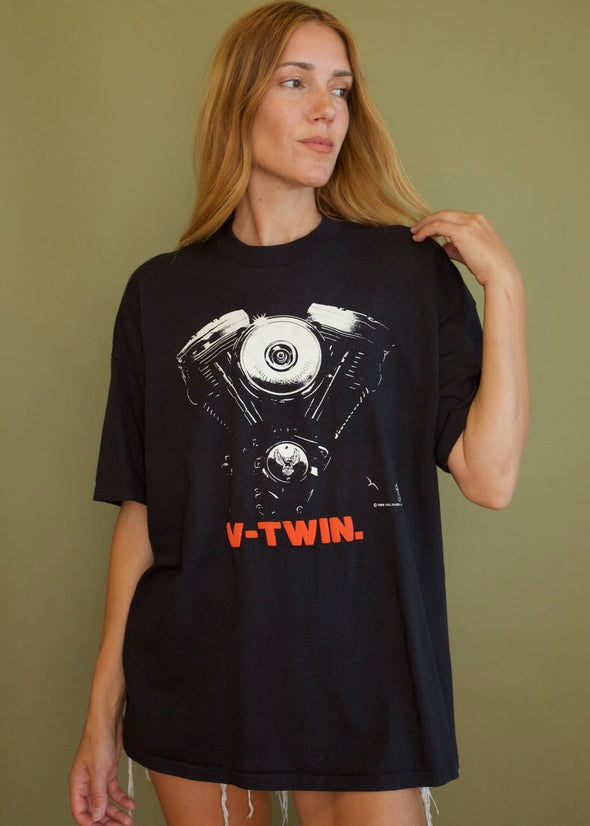 Vintage 1988 V-Twin Harley Tucson Tee