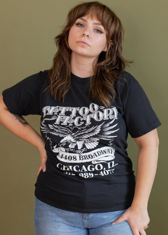 Vintage 90s Tattoo Factory Tee