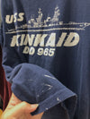 Vintage 1980s USS Kinkaid Tee