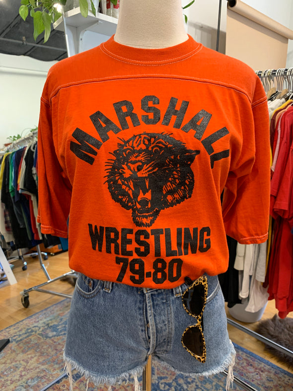 Vintage Marshall Wrestling Tee