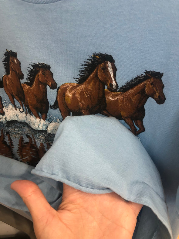 Vintage 90s Wild Horses Tee