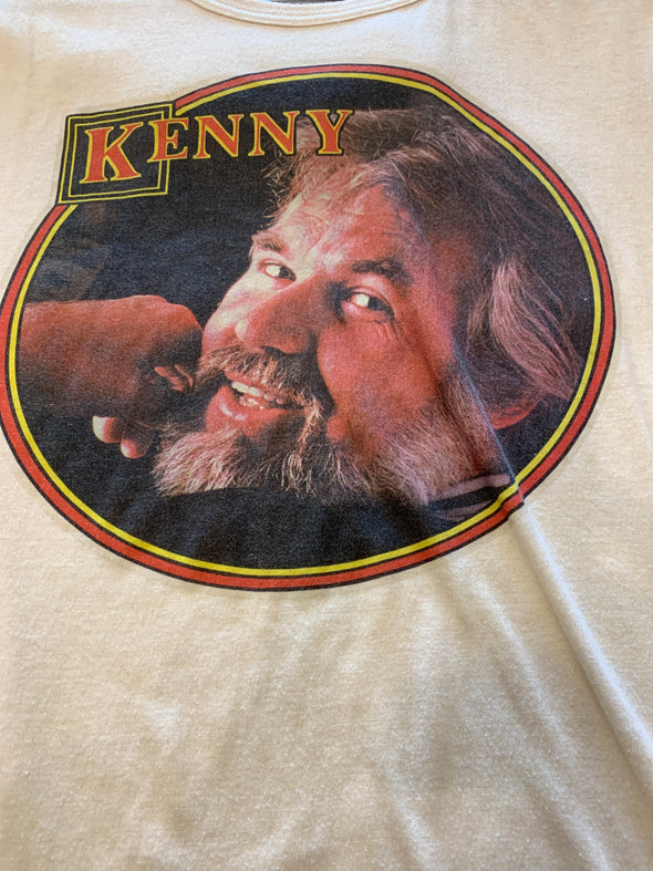 Vintage 1980 Kenny Roger's Tee