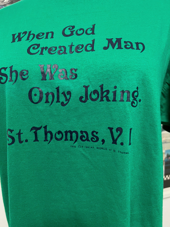 Vintage 1979 Funny BVI Tee
