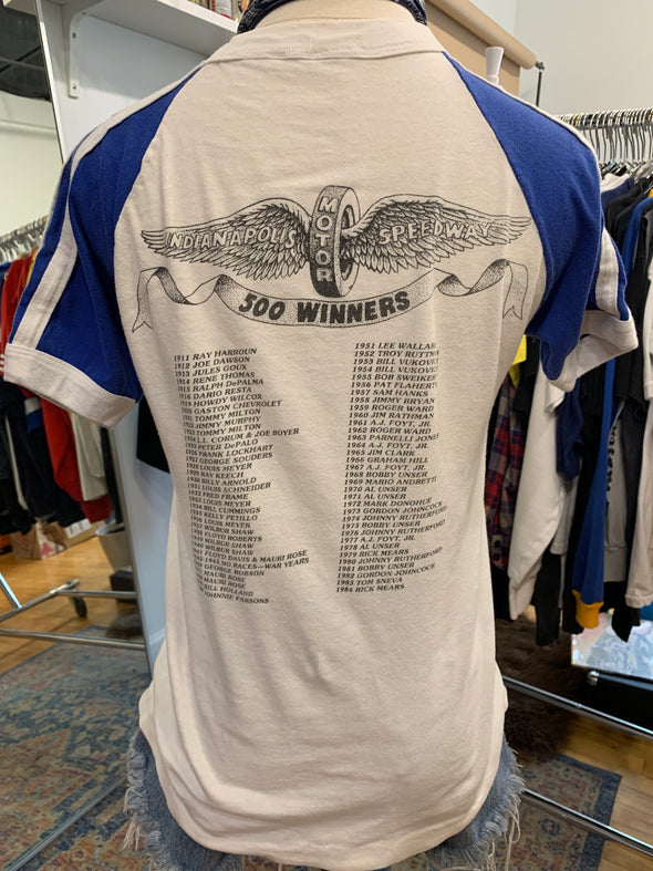 Vintage 1985 69th 500 Mile Race Indy Tee