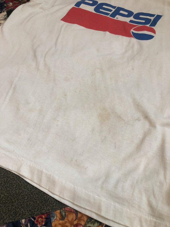 Vintage 90s Grungy Pepsi Tee