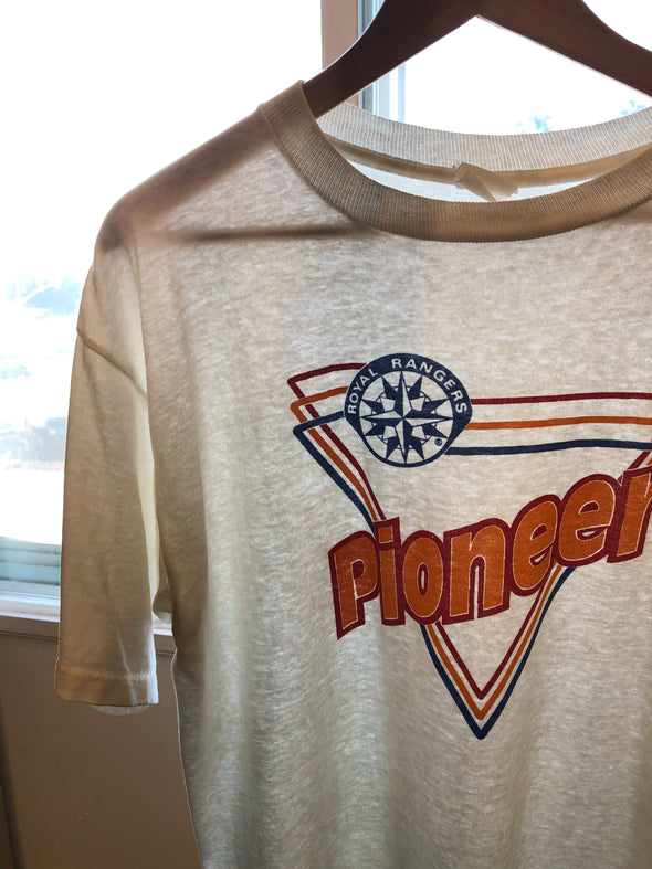 Vintage 1980s Thin Pioneers Tee
