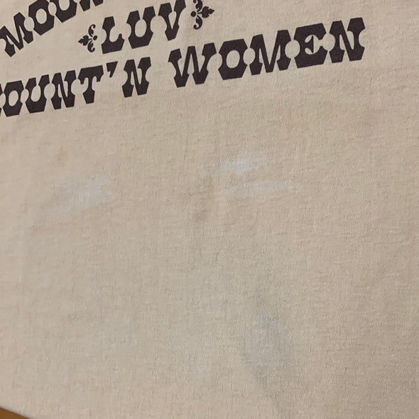 Vintage 1980's Funny Mountain Tee