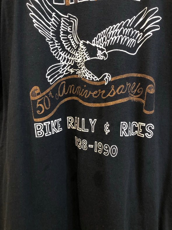 Vintage 1990 Sturgis 50th Anniversary Biker Rally Tee