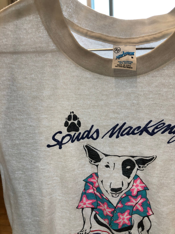 Vintage 1986 Spuds Mackenzie Bud Tee