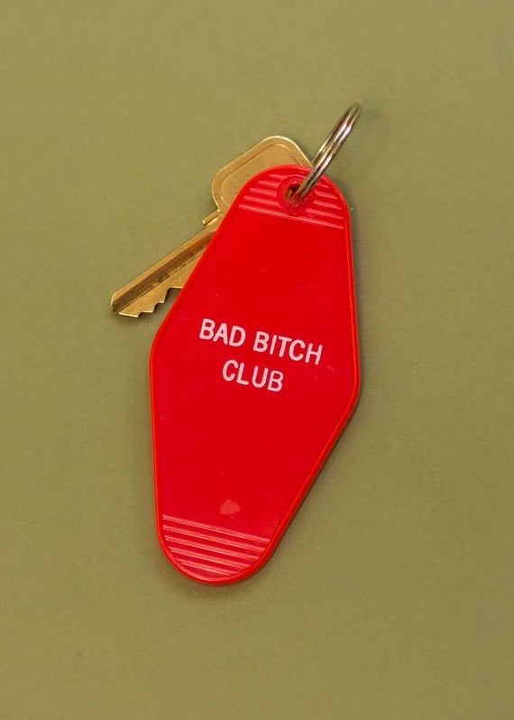 SAMPLE SALE Bad Bitch Club Keychain