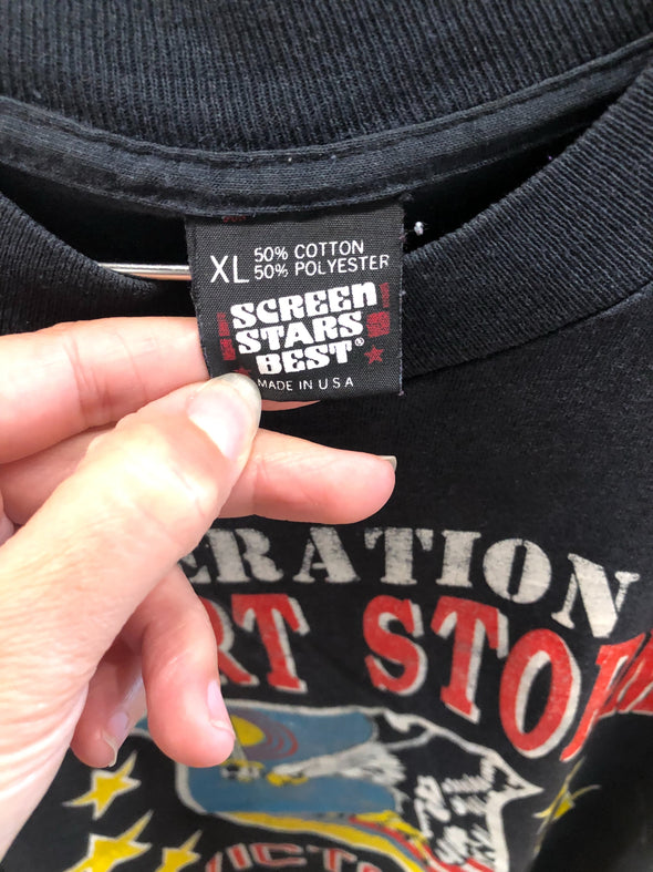 Vintage 90's Operation Desert Storm Victory Tee