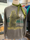 Vintage 80's Faded Grizzly Bear Sweatshirt